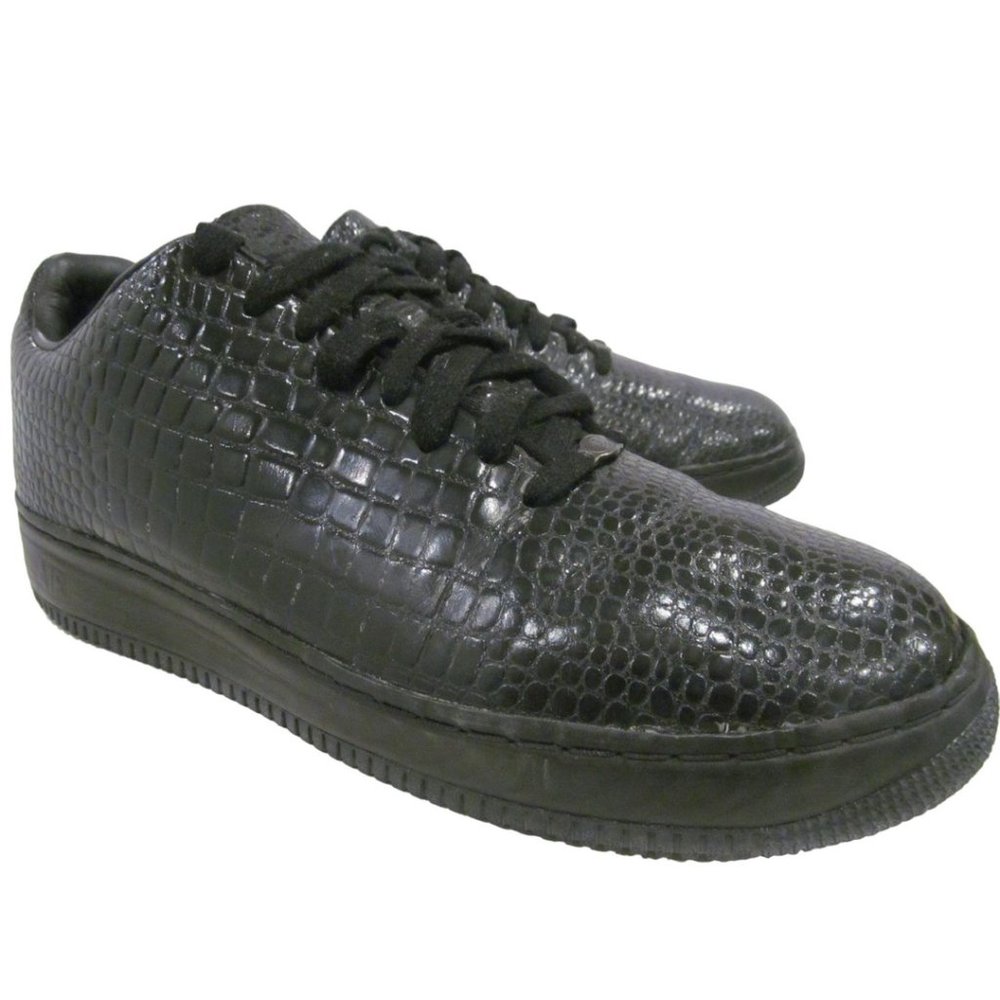 NIKE Air Force 1 Supreme 312685-003 2006 Black Croc Kith SNEAKERS / SHOES Sz 13